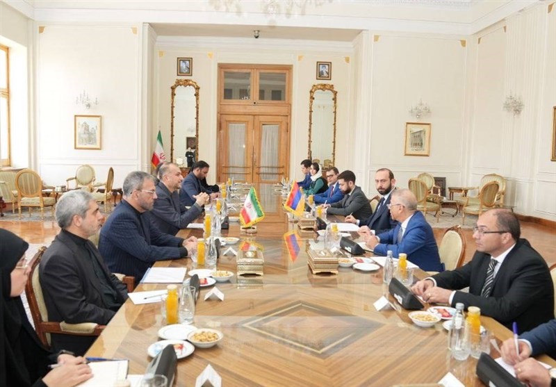 دیدار وزیر خارجه ارمنستان با امیرعبداللهیان